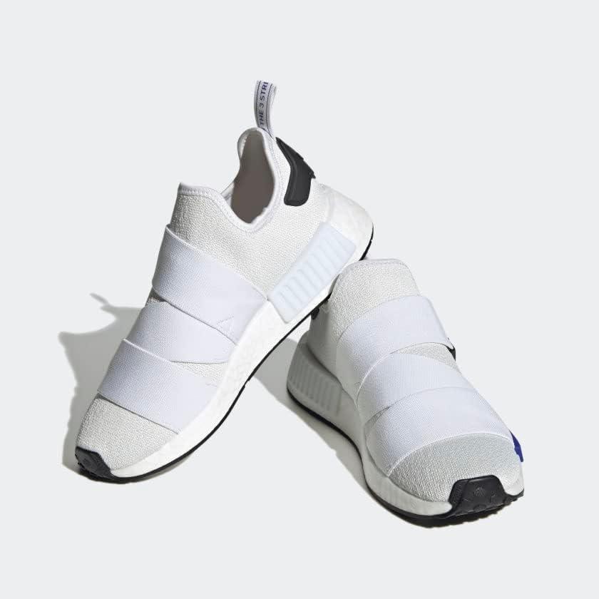 imageadidas Womens NMDr1 SneakerWhiteLucid BlueBlack