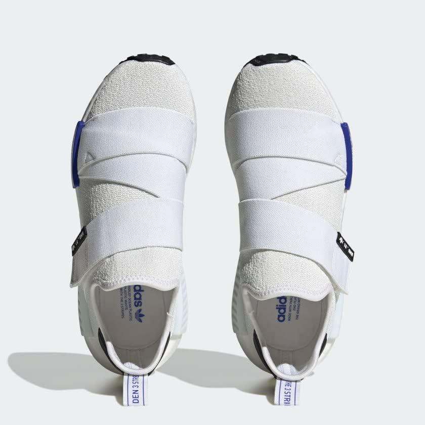 imageadidas Womens NMDr1 SneakerWhiteLucid BlueBlack
