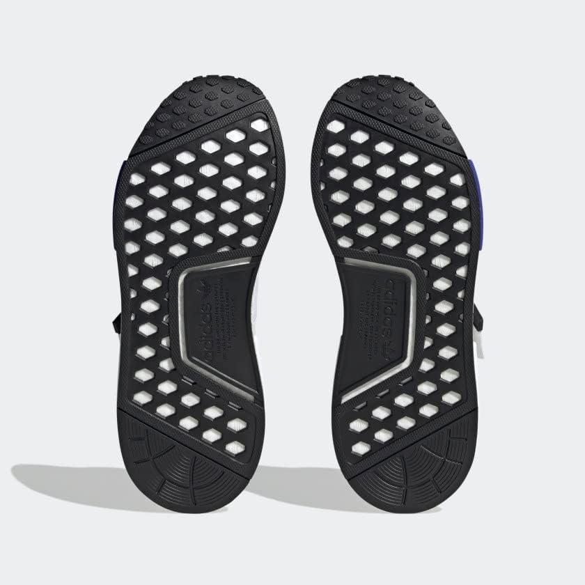 imageadidas Womens NMDr1 SneakerWhiteLucid BlueBlack