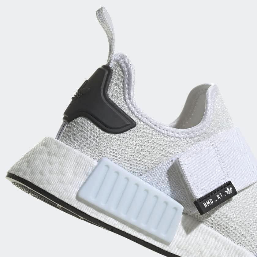 imageadidas Womens NMDr1 SneakerWhiteLucid BlueBlack
