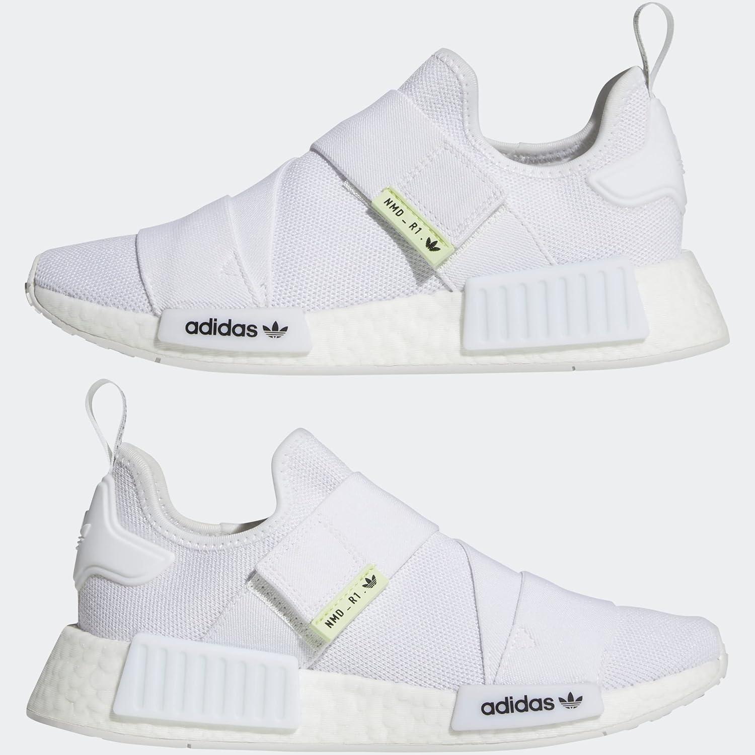 imageadidas Womens NMDr1 SneakerWhiteWhiteBlack