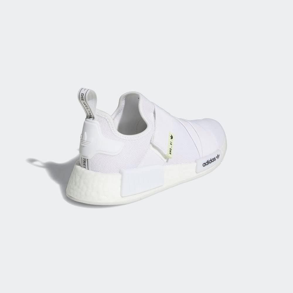 imageadidas Womens NMDr1 SneakerWhiteWhiteBlack