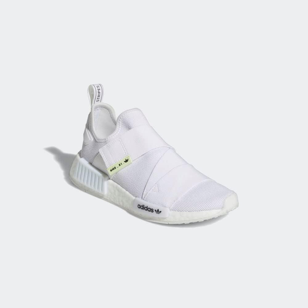 imageadidas Womens NMDr1 SneakerWhiteWhiteBlack