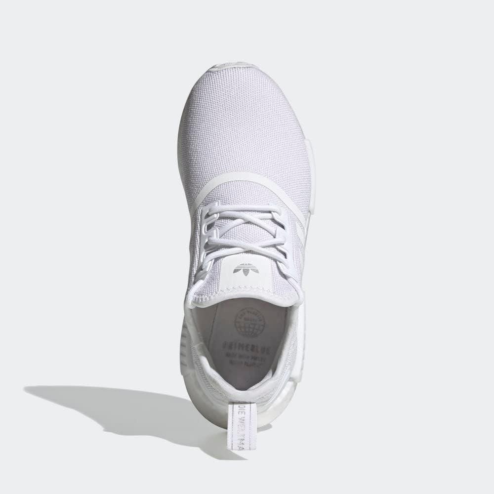 imageadidas Womens NMDr1 SneakerWhiteWhiteSilver Metallic