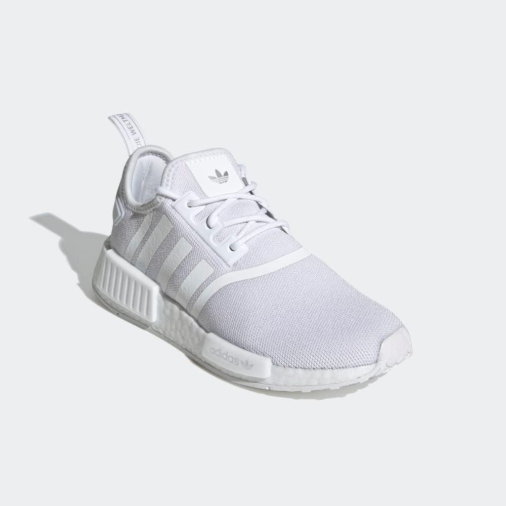 imageadidas Womens NMDr1 SneakerWhiteWhiteSilver Metallic