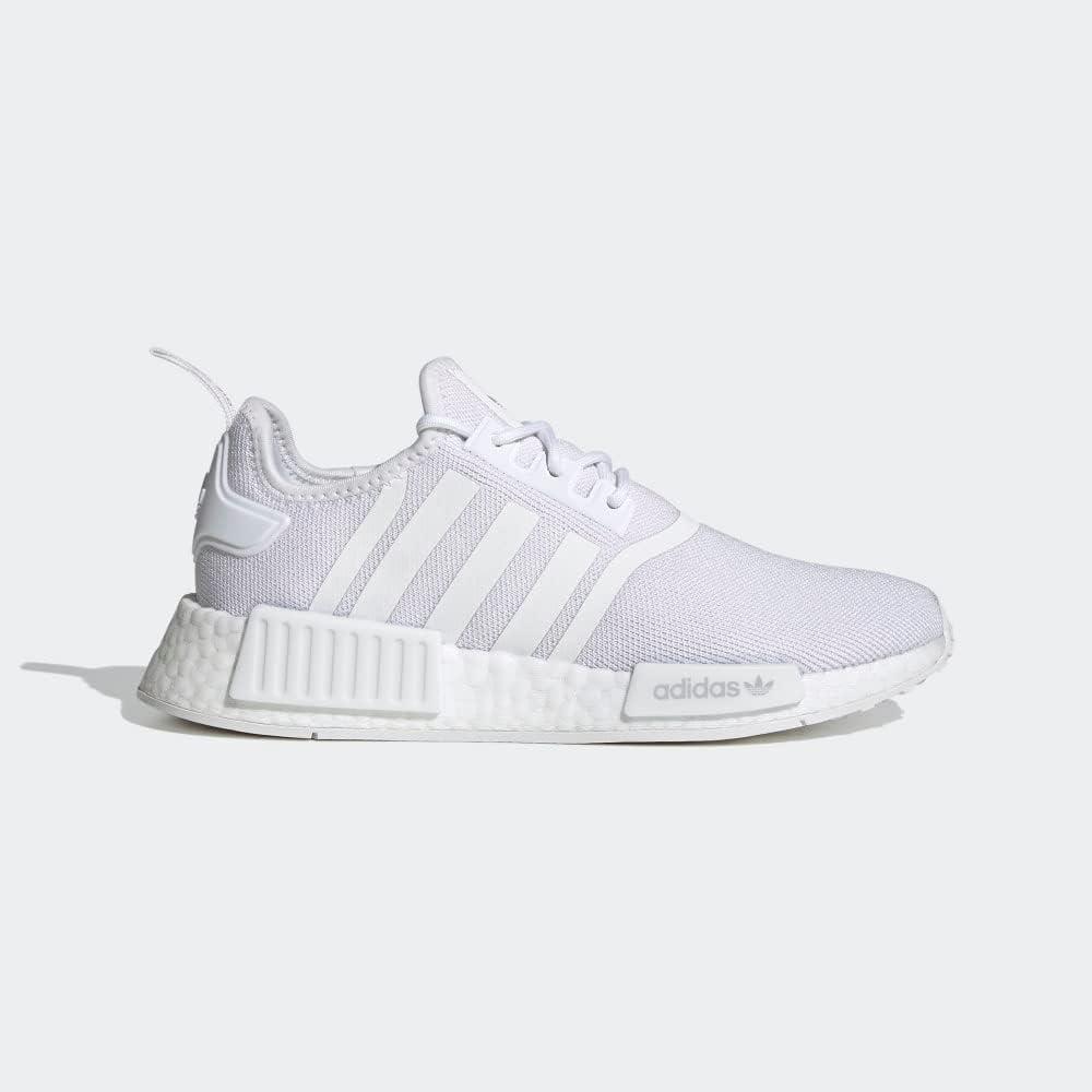 imageadidas Womens NMDr1 SneakerWhiteWhiteSilver Metallic