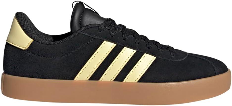 imageadidas Womens VL Court 30 SneakerBlackCrew YellowWhite