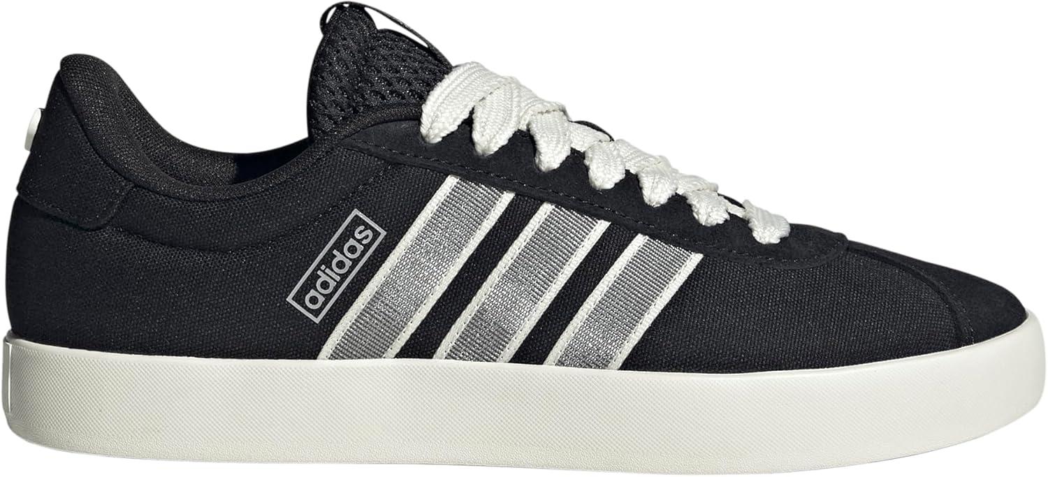 imageadidas Womens VL Court 30 SneakerBlackOff WhiteClear Sky