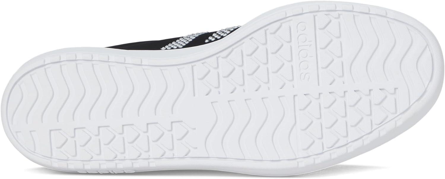 imageadidas Womens VL Court 30 SneakerBlackWhiteClear Pink