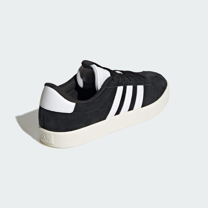 imageadidas Womens VL Court 30 SneakerBlackWhiteGold Metallic