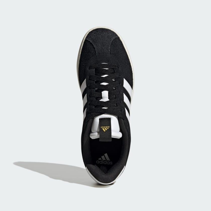 imageadidas Womens VL Court 30 SneakerBlackWhiteGold Metallic