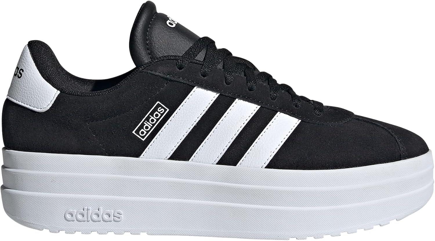 imageadidas Womens VL Court 30 SneakerBlackWhiteWhite