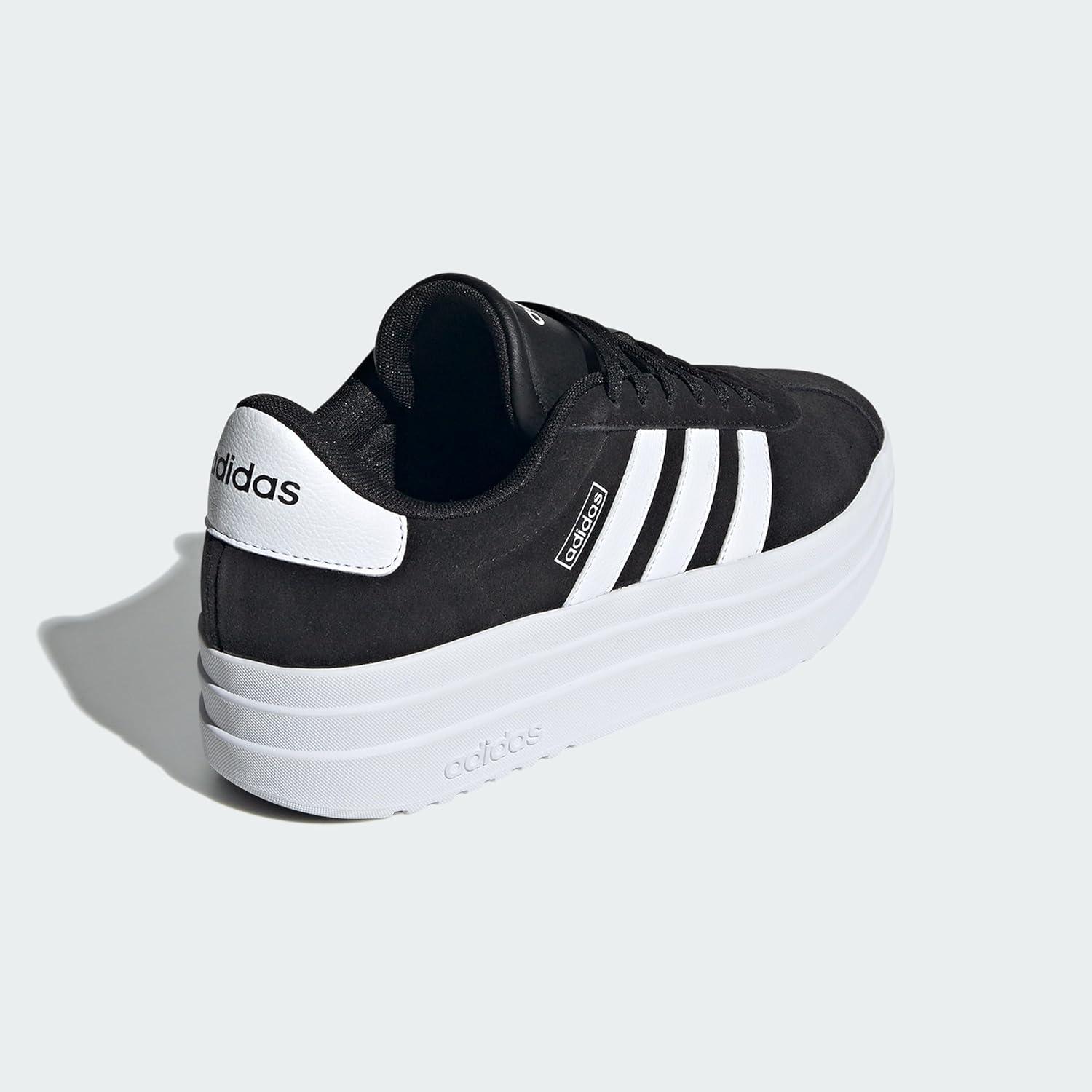 imageadidas Womens VL Court 30 SneakerBlackWhiteWhite