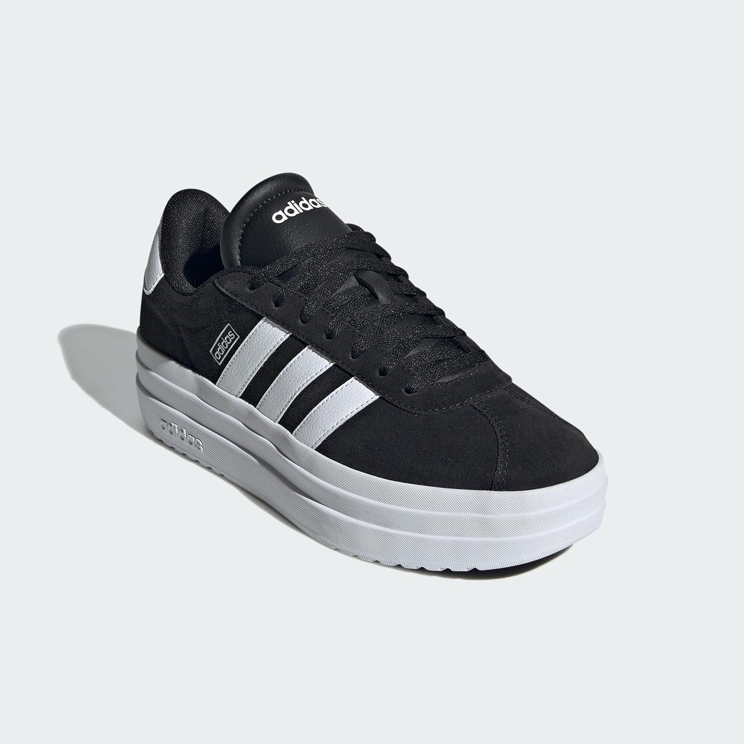imageadidas Womens VL Court 30 SneakerBlackWhiteWhite