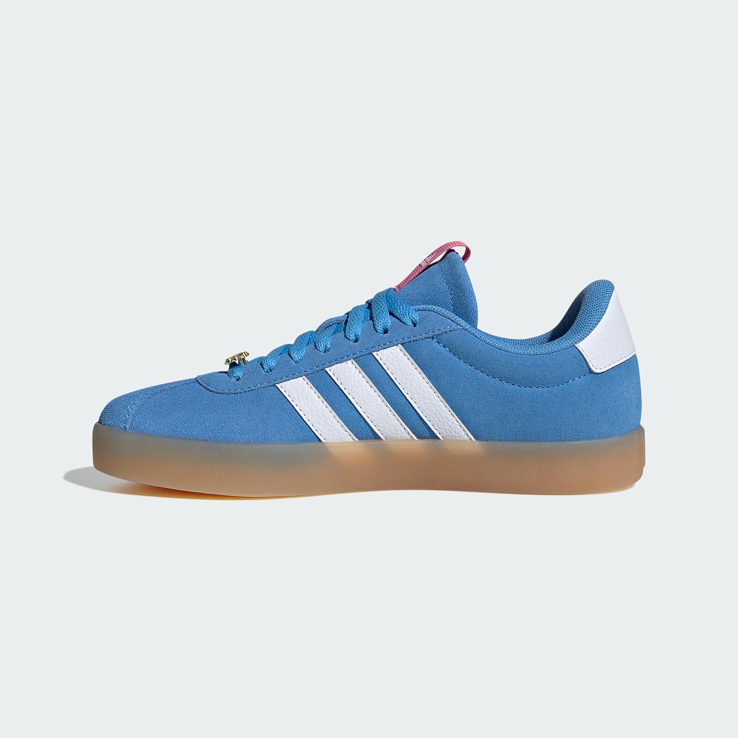 imageadidas Womens VL Court 30 SneakerBlue BurstWhitePink Fusion