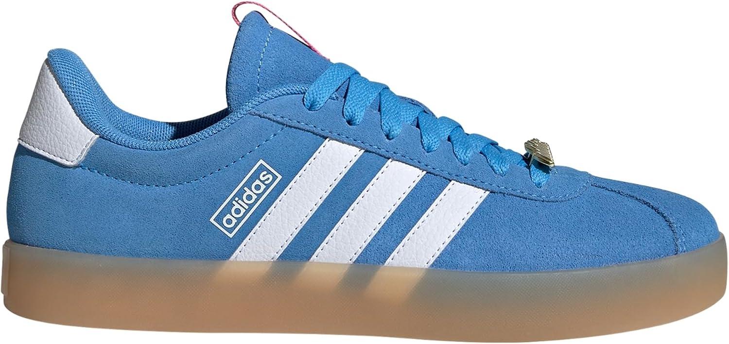 imageadidas Womens VL Court 30 SneakerBlue BurstWhitePink Fusion