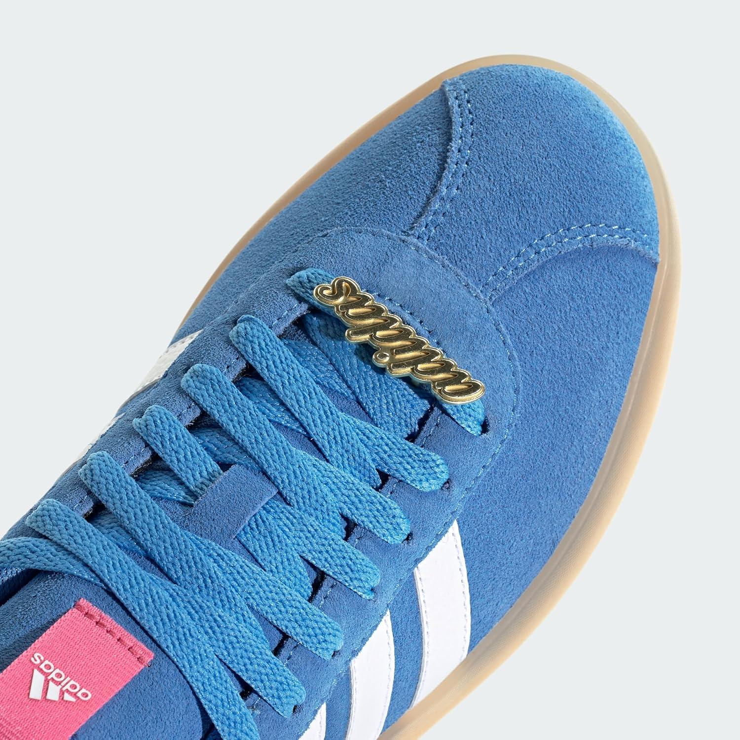 imageadidas Womens VL Court 30 SneakerBlue BurstWhitePink Fusion