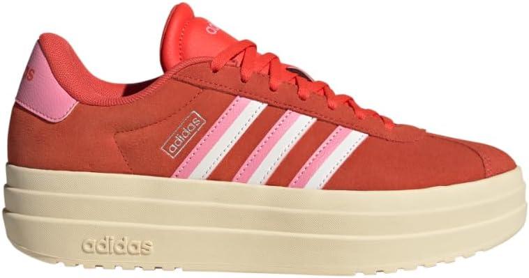 imageadidas Womens VL Court 30 SneakerBright RedBliss PinkCloud White