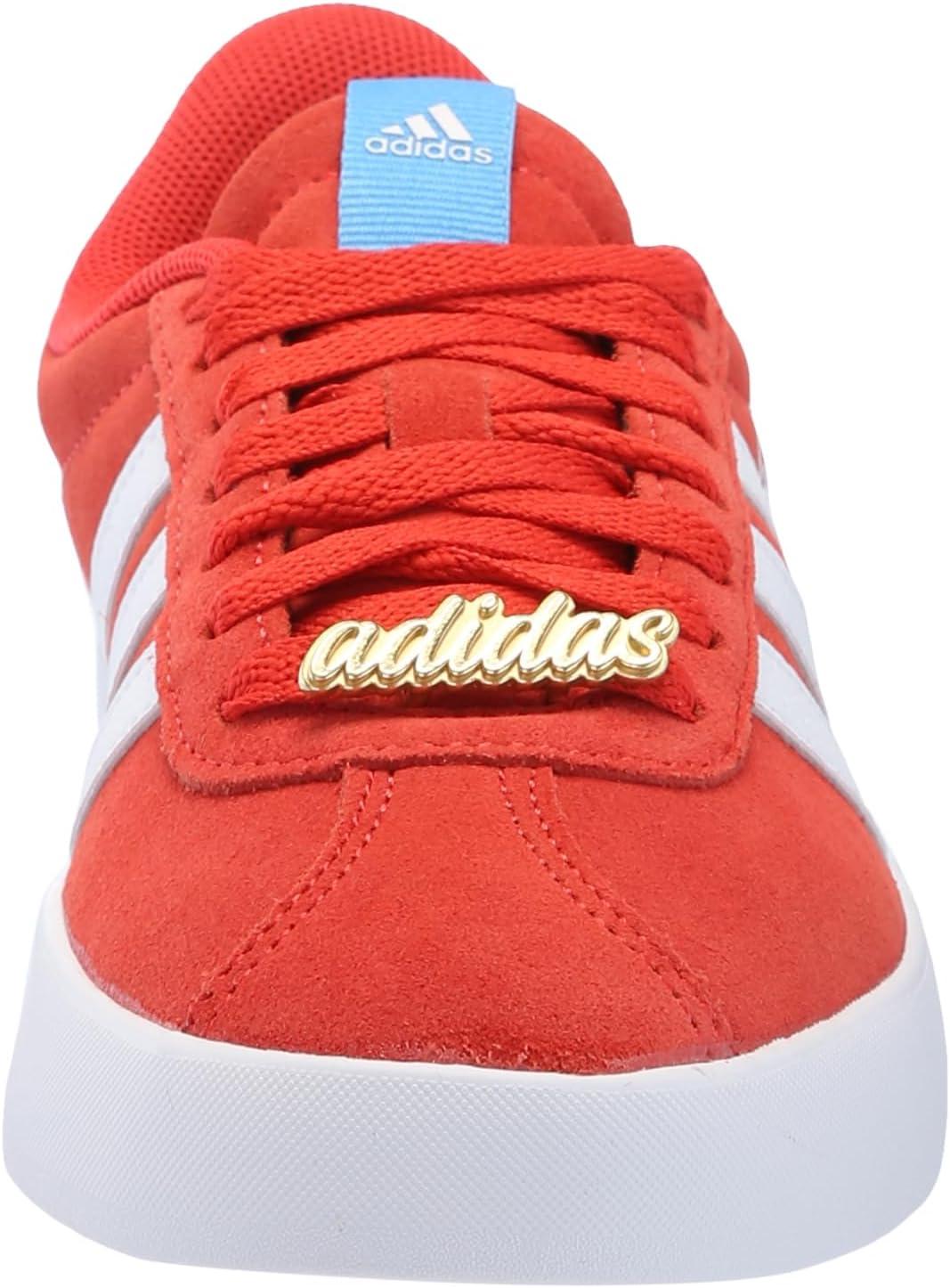 imageadidas Womens VL Court 30 SneakerBright RedWhiteBlue Burst