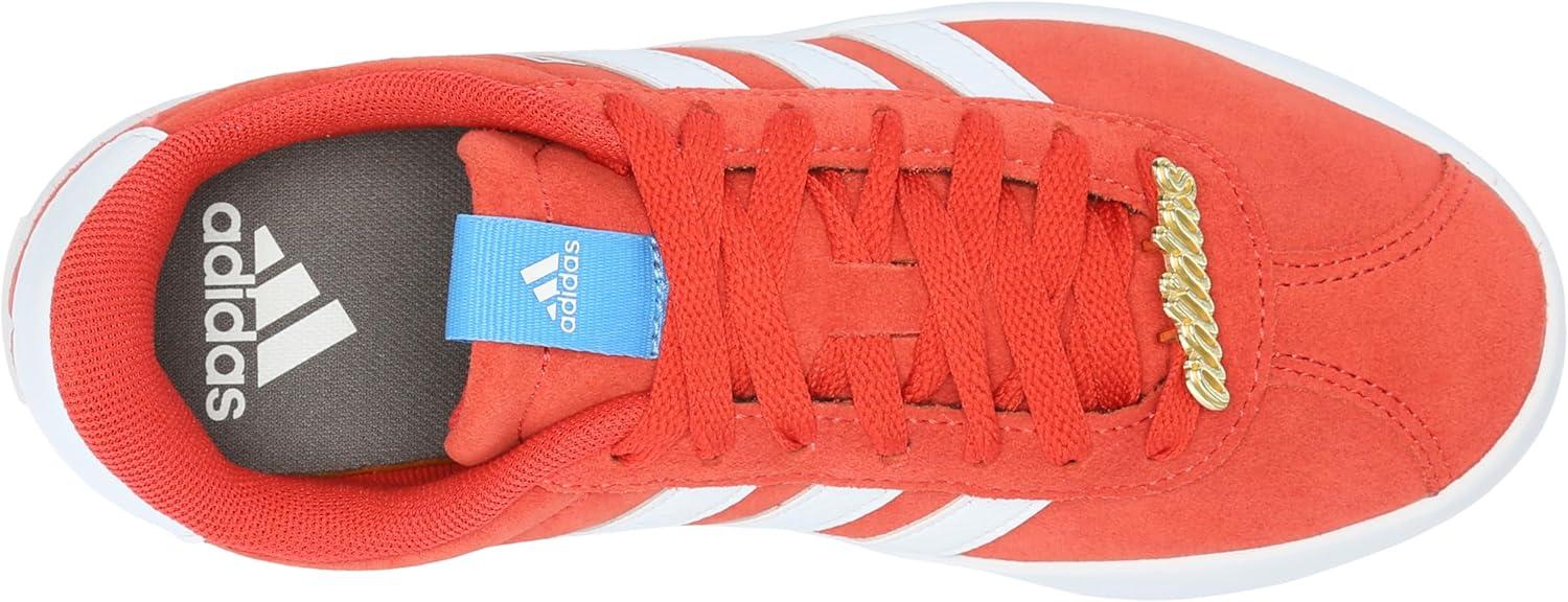 imageadidas Womens VL Court 30 SneakerBright RedWhiteBlue Burst