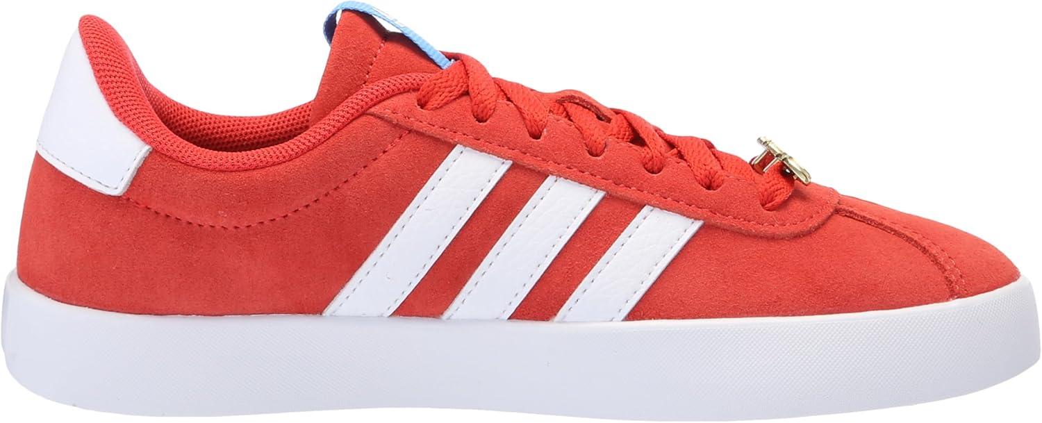 imageadidas Womens VL Court 30 SneakerBright RedWhiteBlue Burst