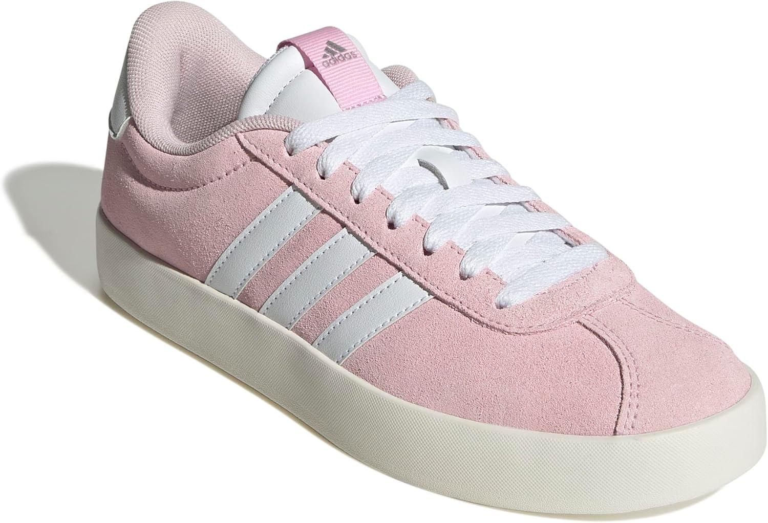 imageadidas Womens VL Court 30 SneakerClear PinkWhiteOff White