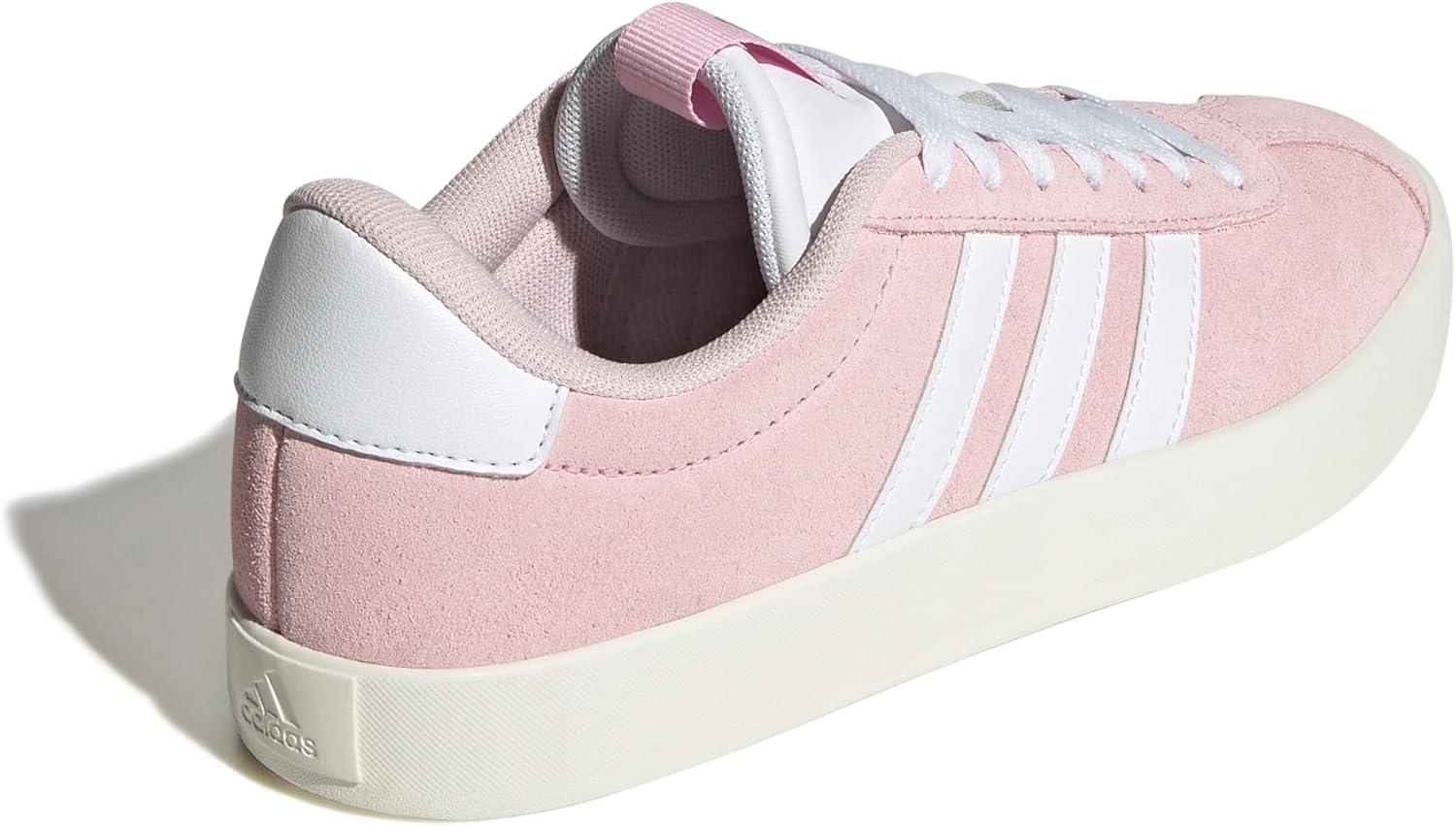 imageadidas Womens VL Court 30 SneakerClear PinkWhiteOff White