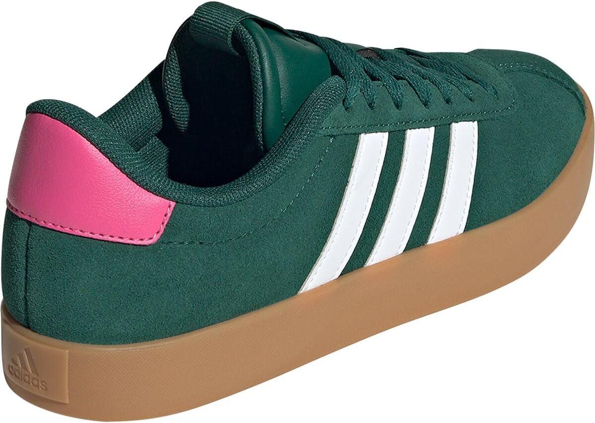 imageadidas Womens VL Court 30 SneakerCollegiate GreenWhitePulse Magenta