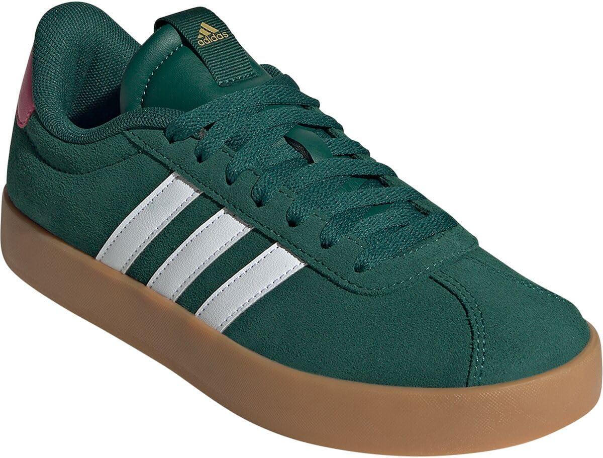imageadidas Womens VL Court 30 SneakerCollegiate GreenWhitePulse Magenta