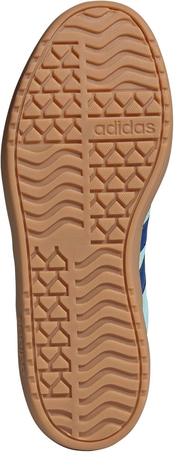 imageadidas Womens VL Court 30 SneakerFlash AquaTeam Royal BlueGold Metallic
