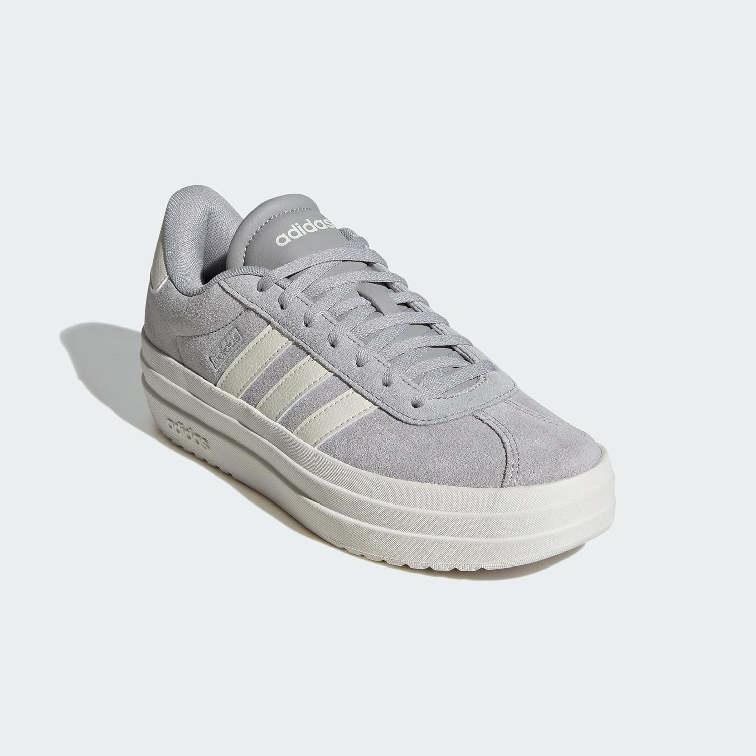 imageadidas Womens VL Court 30 SneakerGreyOff WhiteChalk White