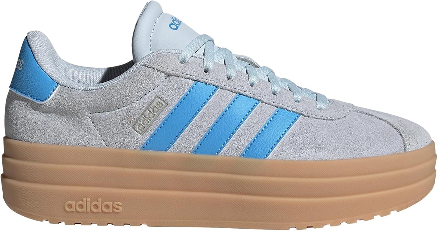 imageadidas Womens VL Court 30 SneakerHalo BlueBlue BurstCyber Metallic