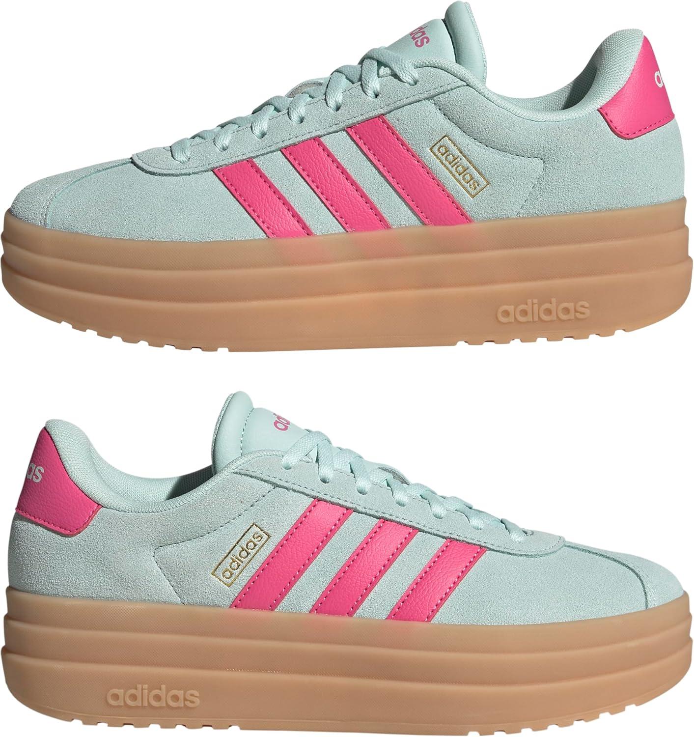imageadidas Womens VL Court 30 SneakerHalo MintPulse MagentaGum