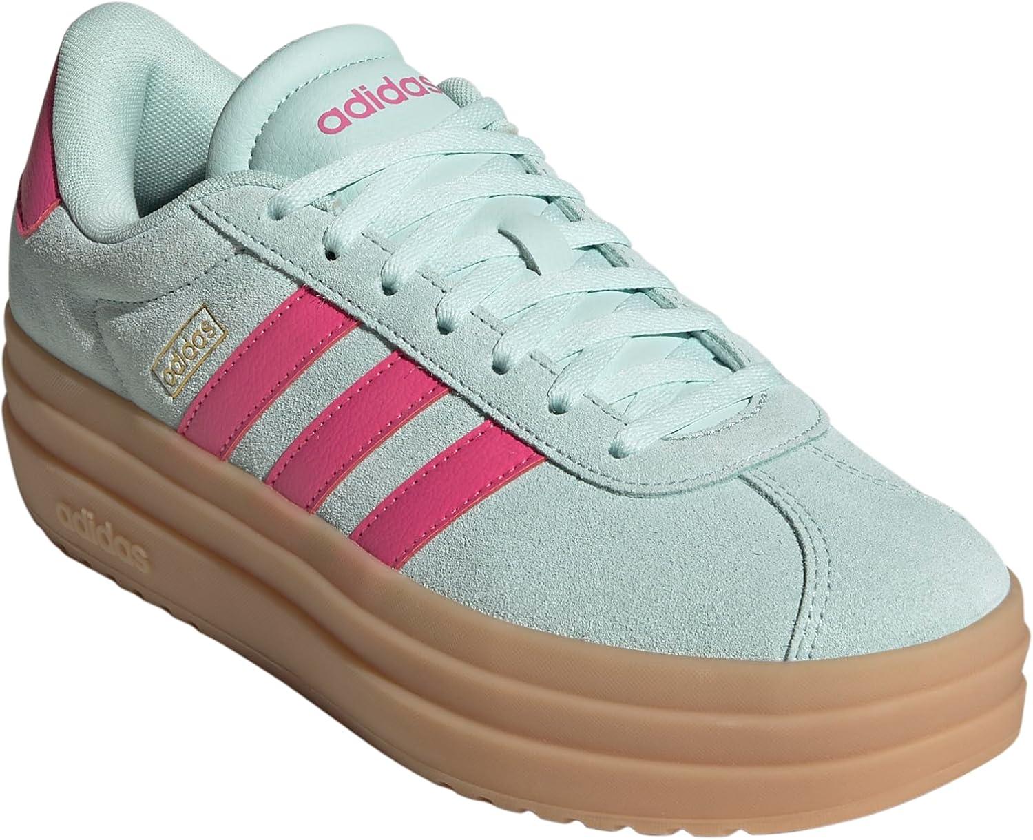imageadidas Womens VL Court 30 SneakerHalo MintPulse MagentaGum