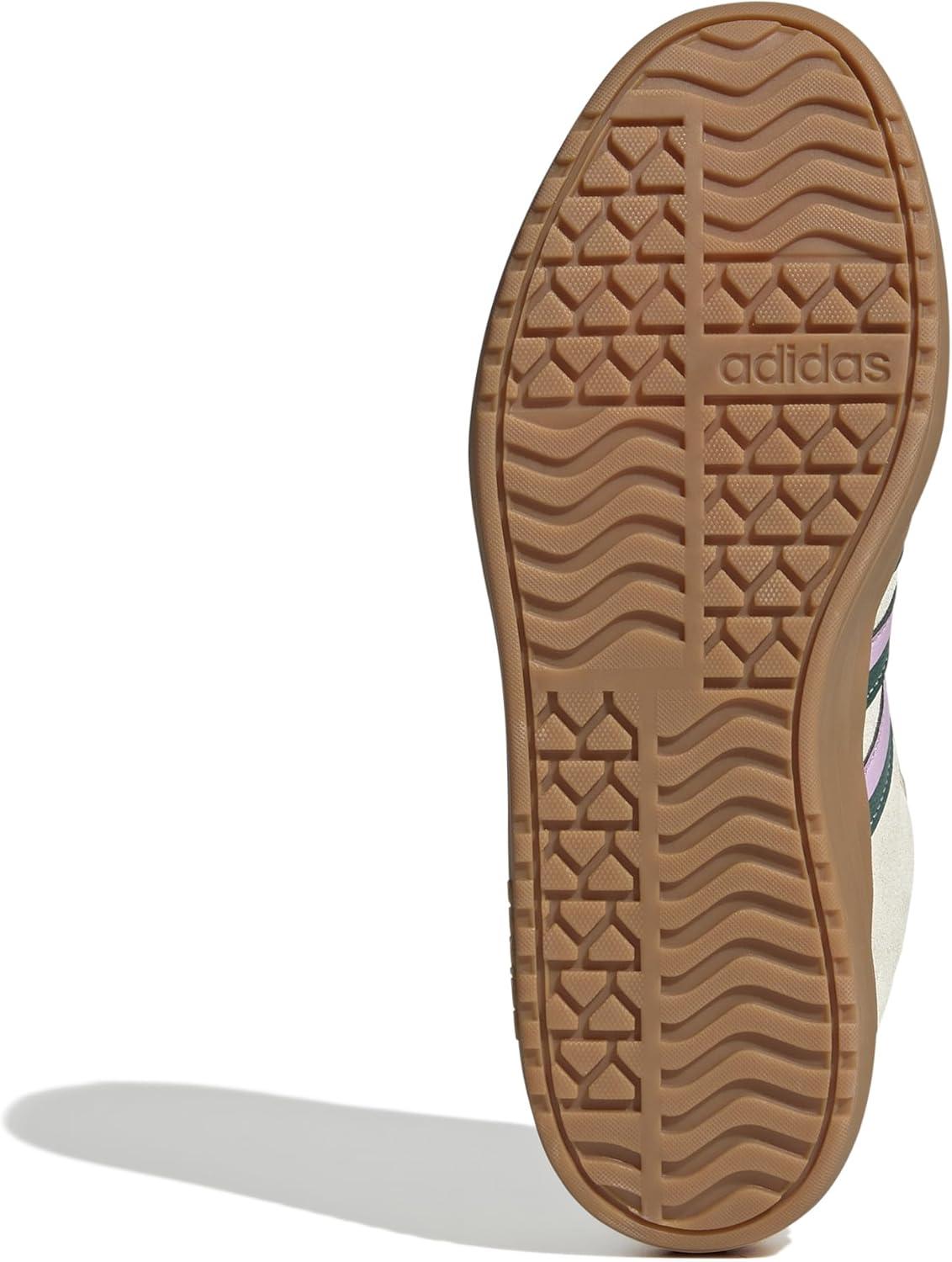 imageadidas Womens VL Court 30 SneakerOff WhiteCollegiate GreenBliss Lilac