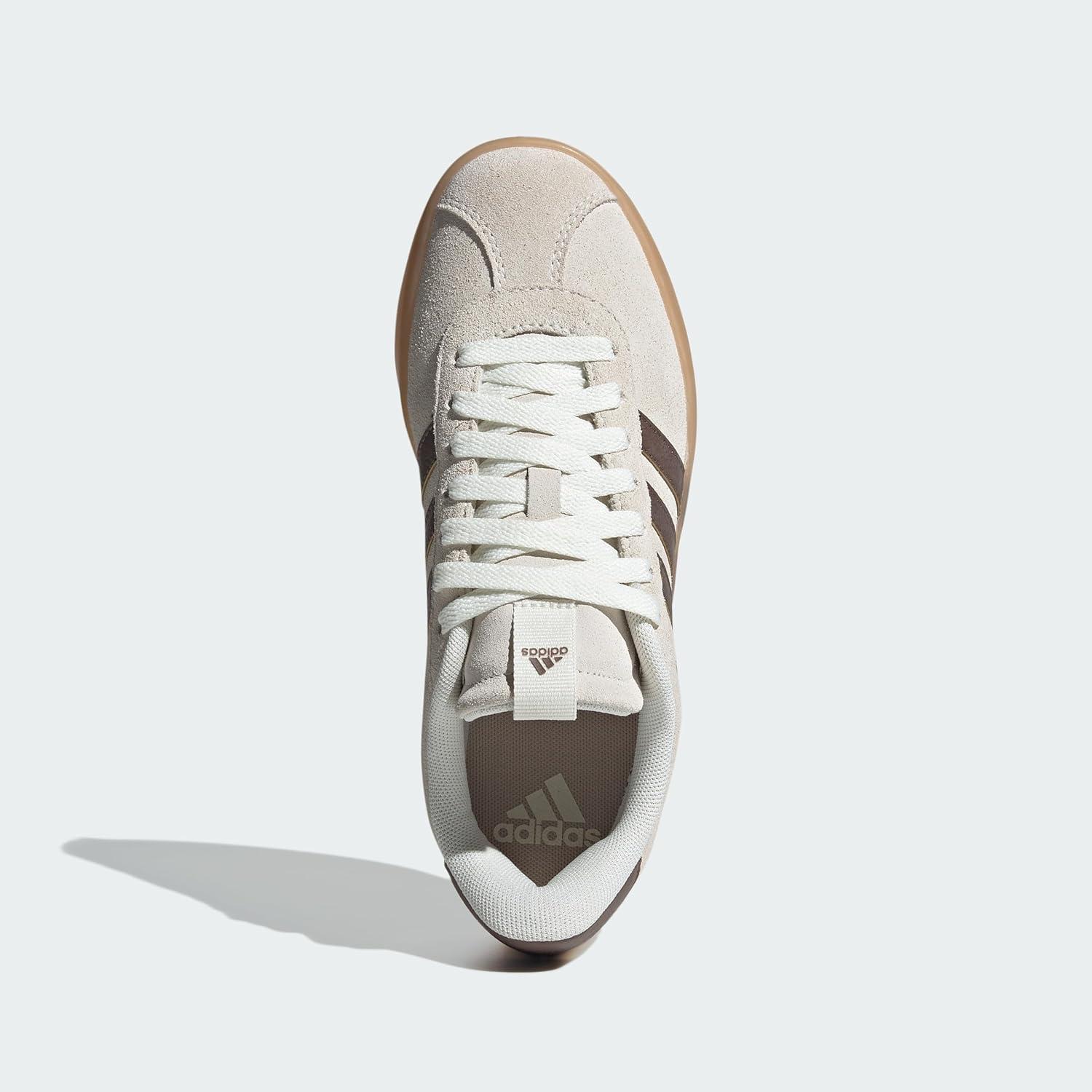 imageadidas Womens VL Court 30 SneakerOff WhiteEarth StrataWonder Beige