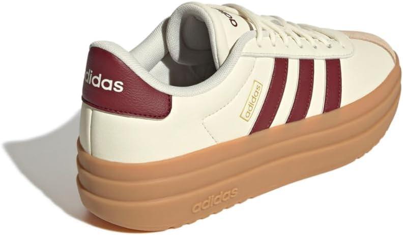 imageadidas Womens VL Court 30 SneakerOff WhiteShadow RedCrystal Sand