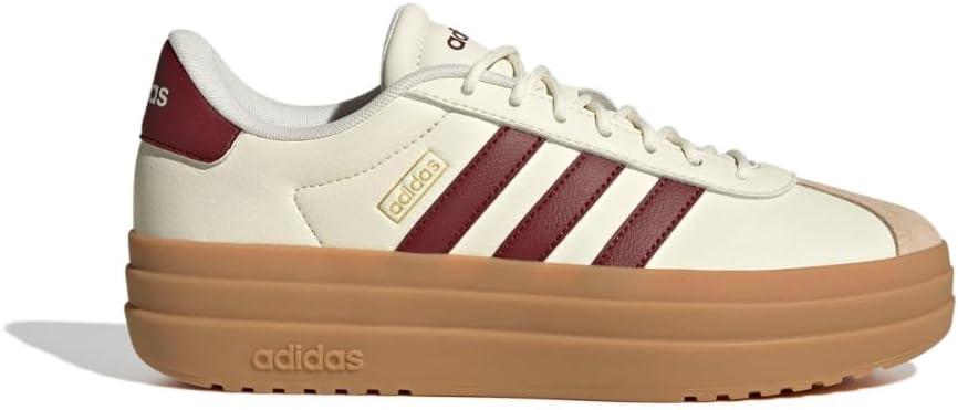 imageadidas Womens VL Court 30 SneakerOff WhiteShadow RedCrystal Sand