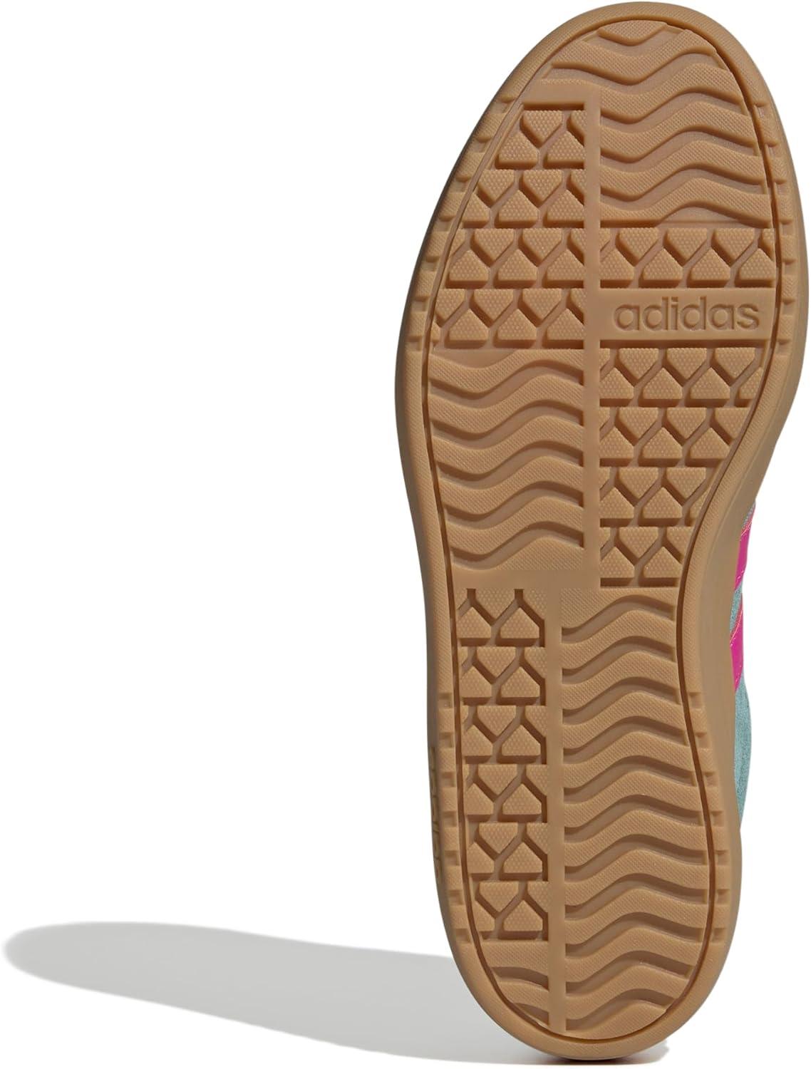 imageadidas Womens VL Court 30 SneakerPowder TealShock PinkPowder Yellow