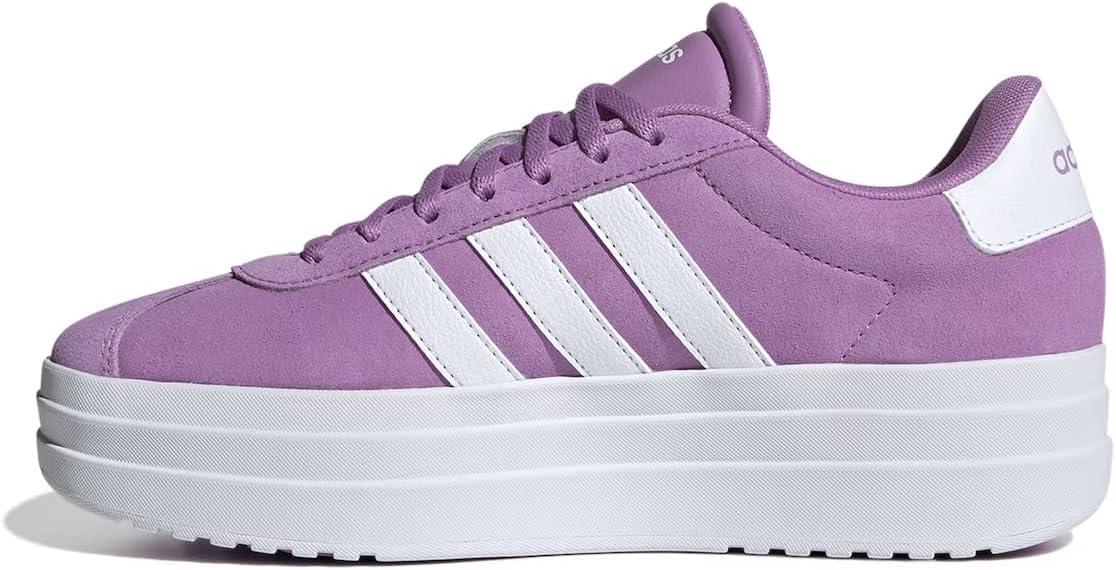imageadidas Womens VL Court 30 SneakerPreloved PurpleWhiteWhite