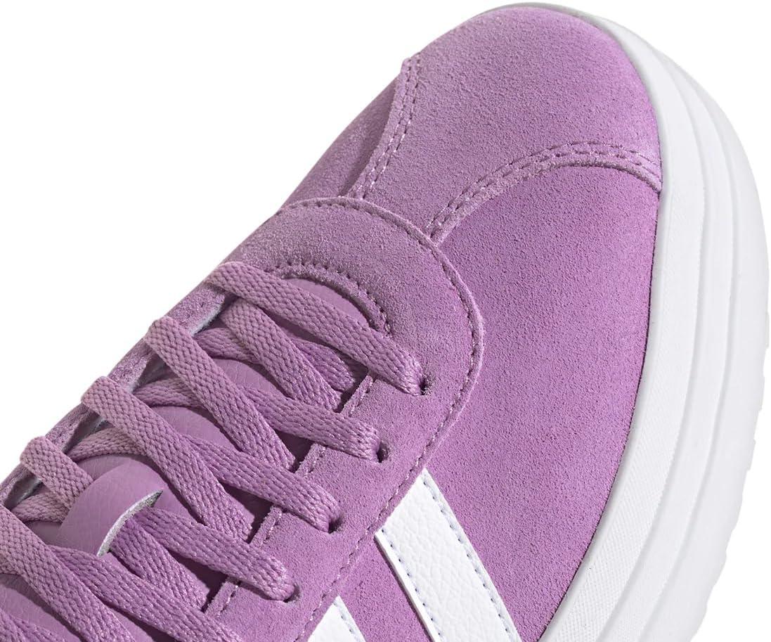 imageadidas Womens VL Court 30 SneakerPreloved PurpleWhiteWhite