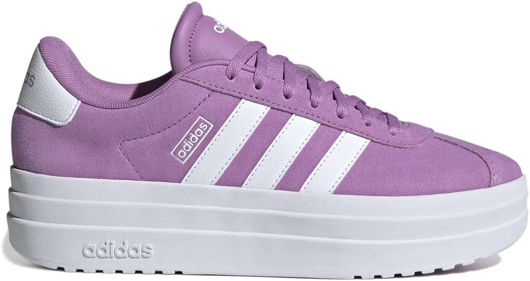 imageadidas Womens VL Court 30 SneakerPreloved PurpleWhiteWhite