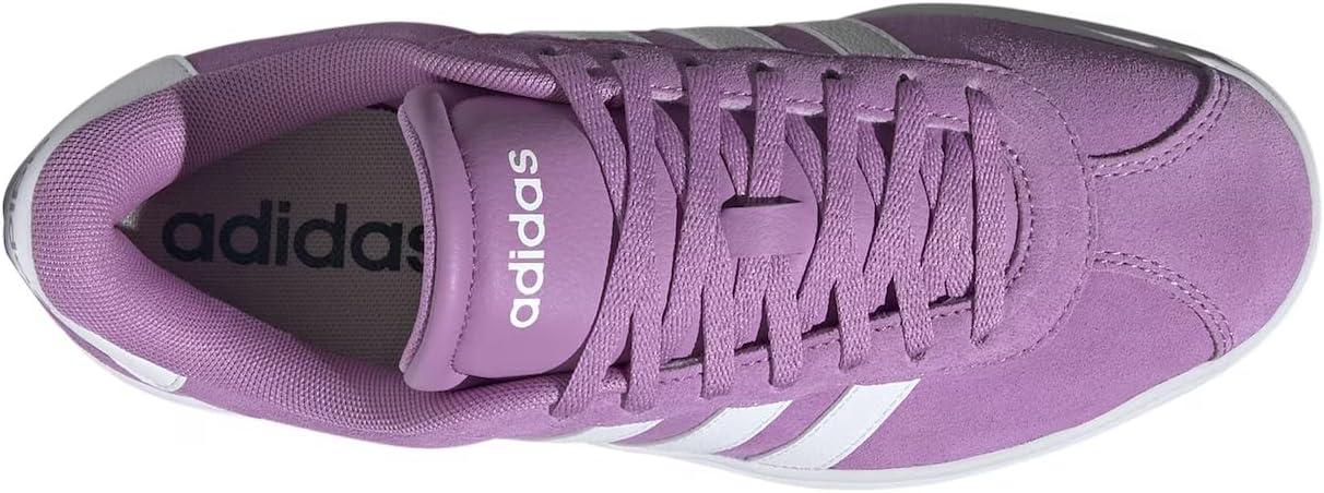 imageadidas Womens VL Court 30 SneakerPreloved PurpleWhiteWhite
