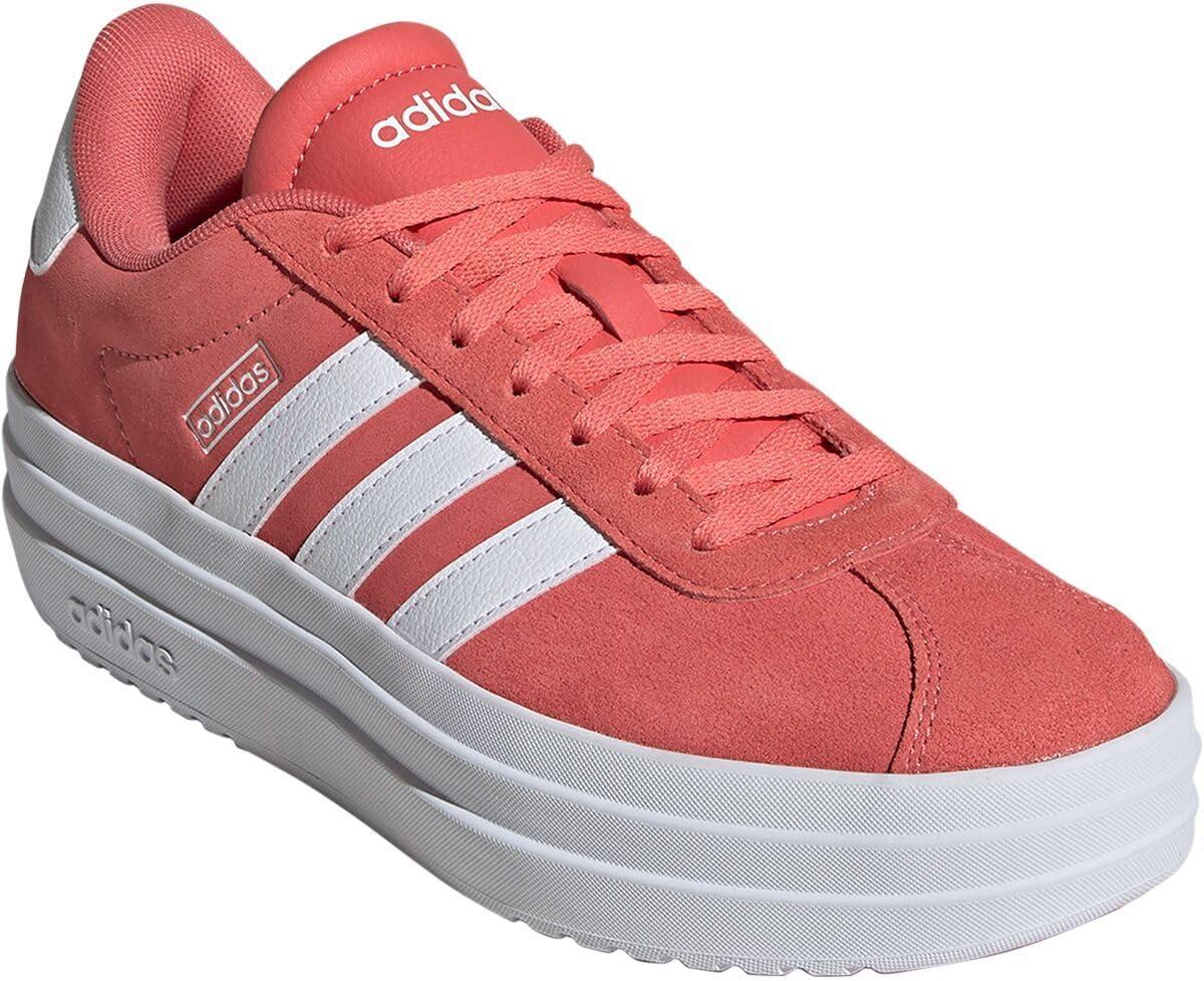 imageadidas Womens VL Court 30 SneakerPreloved ScarletWhiteWhite