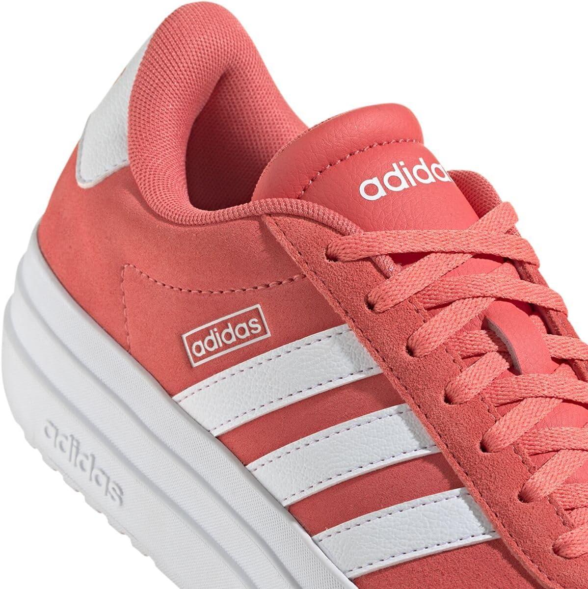 imageadidas Womens VL Court 30 SneakerPreloved ScarletWhiteWhite
