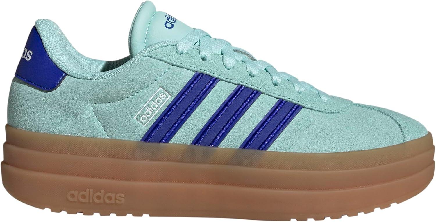 imageadidas Womens VL Court 30 SneakerSemi Flash AquaLucid BlueGum