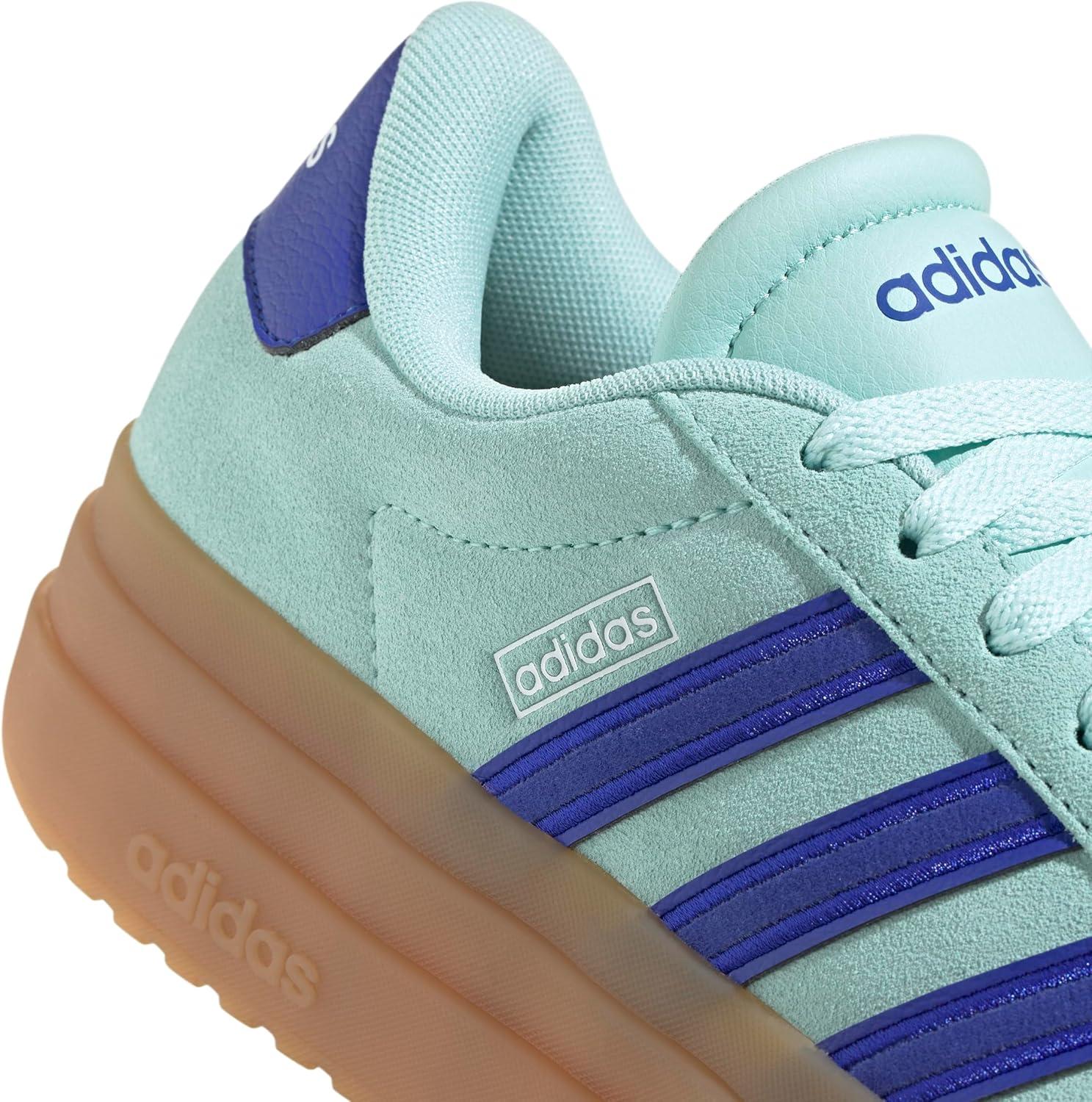 imageadidas Womens VL Court 30 SneakerSemi Flash AquaLucid BlueGum