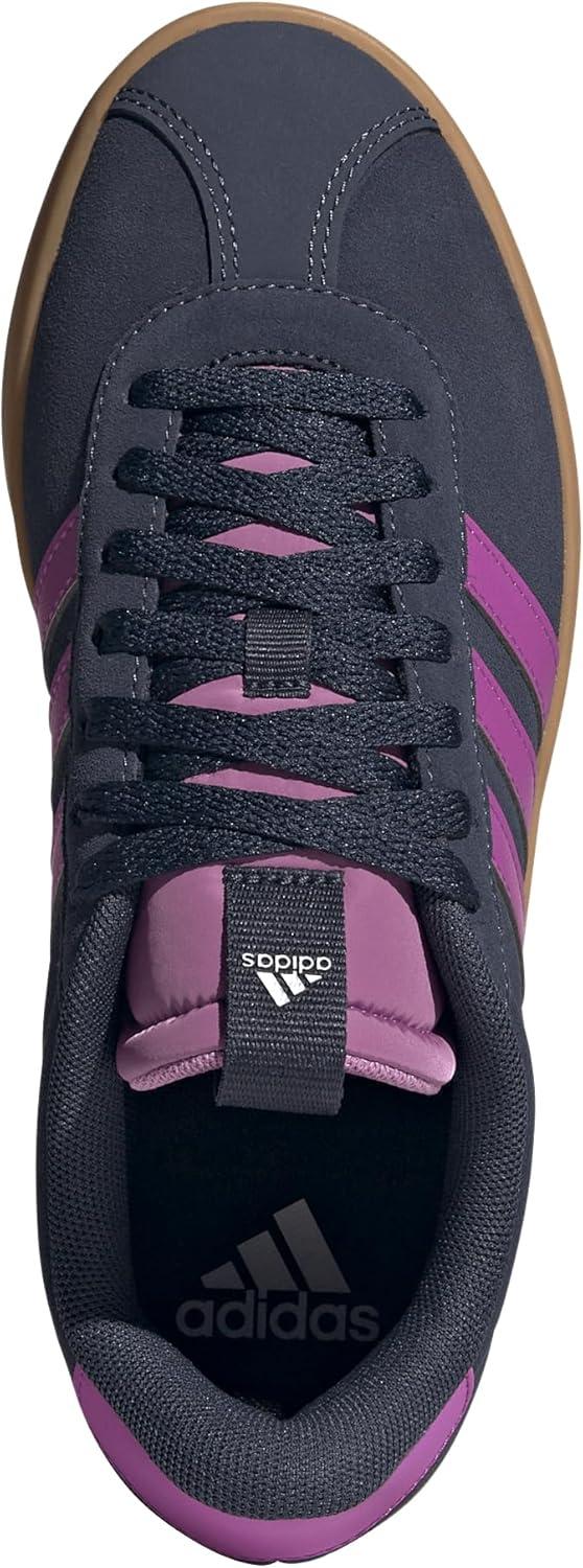 imageadidas Womens VL Court 30 SneakerShadow NavyPurple BurstSilver Metallic