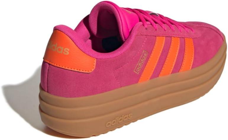 imageadidas Womens VL Court 30 SneakerShock PinkWhiteGold Metallic