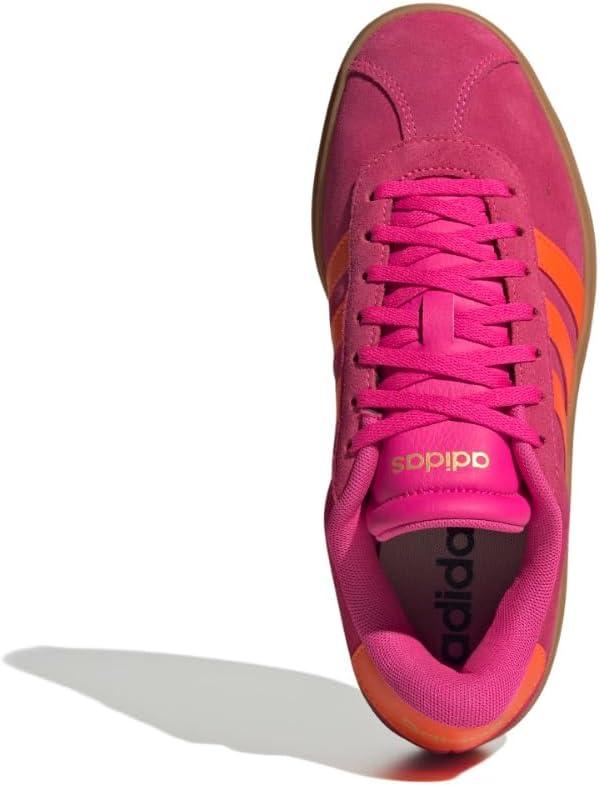 imageadidas Womens VL Court 30 SneakerShock PinkWhiteGold Metallic